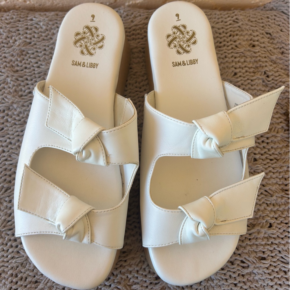Sam & Libby platform Sandals size 9